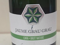 Jaume grau grau cava brut nature - 75 cl - - winkelverkoopprijs € 10.95 - afbeelding 2 van  3