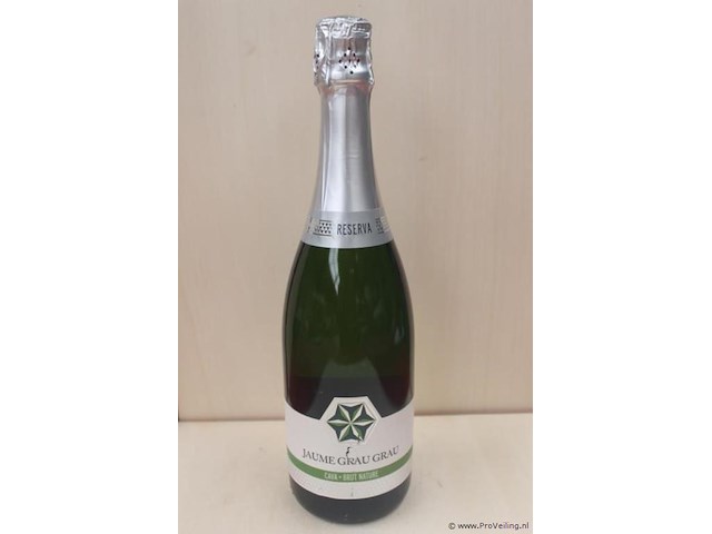 Jaume grau grau cava brut nature - 75 cl - - winkelverkoopprijs € 10.95 - afbeelding 1 van  3