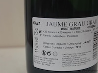 Jaume grau grau cava brut nature - 75 cl - - winkelverkoopprijs € 10.95 - afbeelding 3 van  3