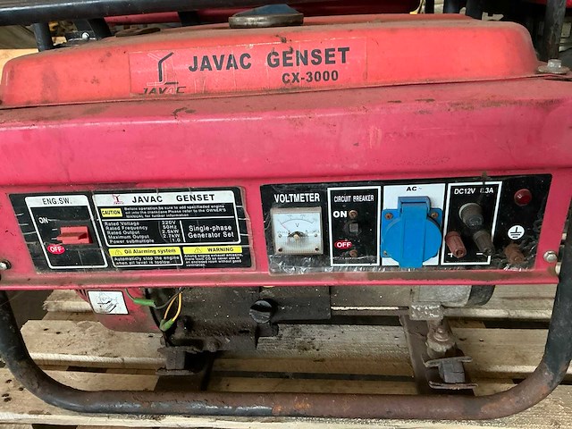 Javac genset - afbeelding 6 van  8