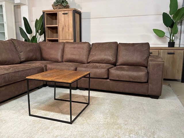 Javiri leren hoekbankstel - afbeelding 15 van  16