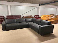 Jax leren hoekbank - afbeelding 3 van  14