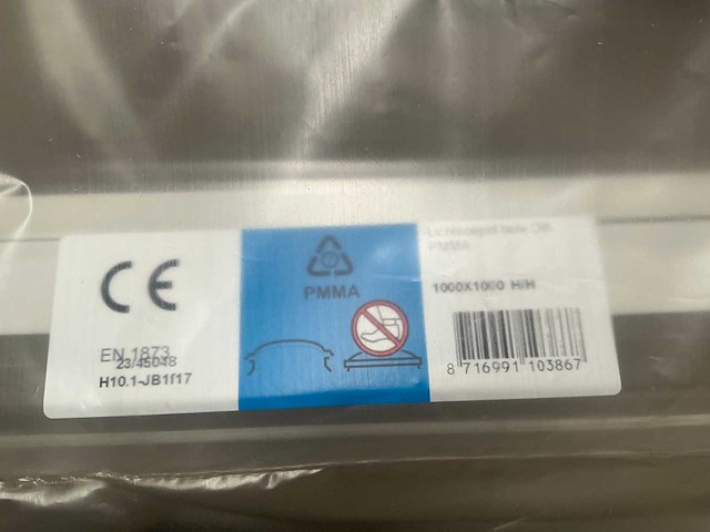 Jb 100x100 dw lichtkoepel - afbeelding 2 van  2