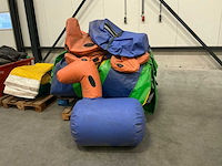 Jb inflatables hobbelpaard race western springkussen - afbeelding 3 van  5