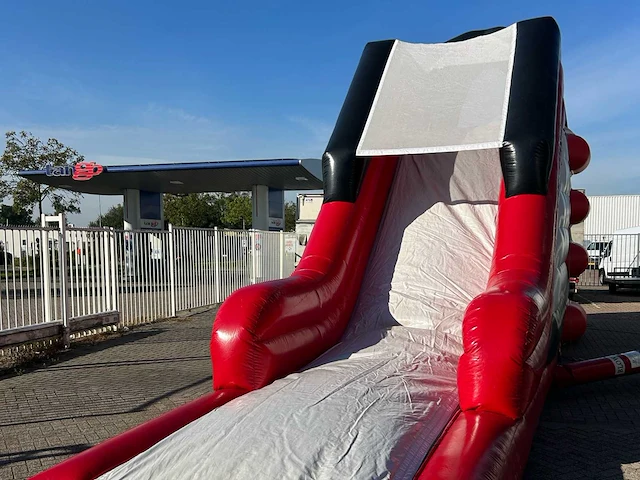 Jb inflatables spidertower opblaasbaar speeltoestel met glijbaan - afbeelding 1 van  10