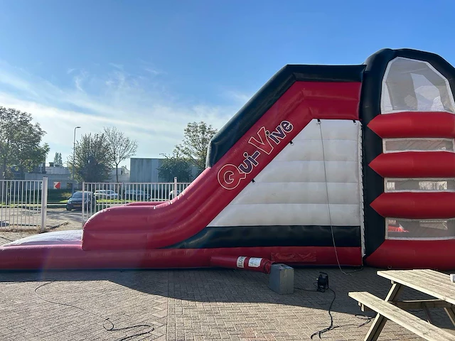 Jb inflatables spidertower opblaasbaar speeltoestel met glijbaan - afbeelding 4 van  10