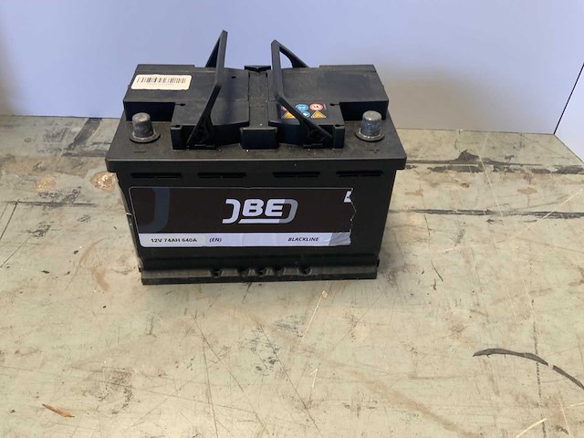 Jbe - blacklist - 12v 60ah - accu - afbeelding 1 van  5