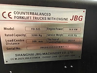 Jbg - 2025 - fd-325 - vorkheftruck - afbeelding 22 van  29