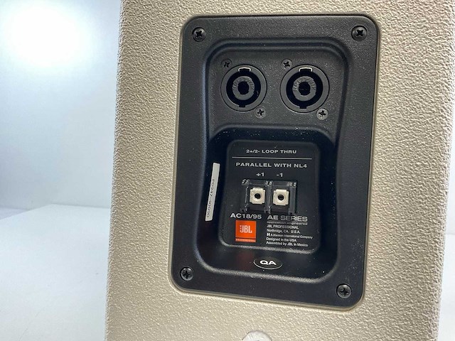 Jbl (ac18/95) compact 8-inch professional loudspeakers (2x) - afbeelding 6 van  6