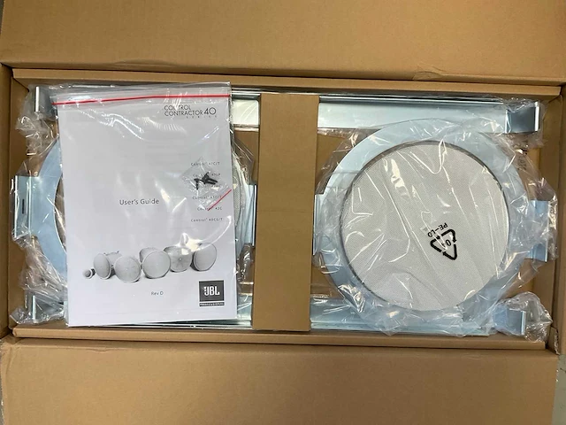 Jbl control (45ct) compact premium in-ceiling loudspeaker system (new) (2x) - afbeelding 6 van  10