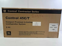 Jbl control (45ct) compact premium in-ceiling loudspeaker system (new) (2x)