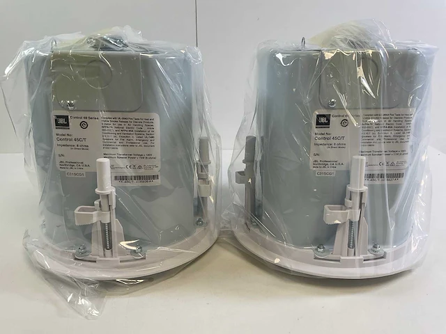 Jbl control (45ct) compact premium in-ceiling loudspeaker system (new) (2x) - afbeelding 10 van  10