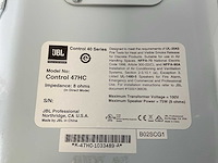 Jbl (control 47hc) 6,5” 2-way coaxial high quality ceiling loudspeakers (5x) - afbeelding 5 van  5