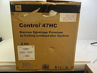 Jbl control (47hc) narrow coverage premium in-ceiling loudspeaker system (new) (2x) - afbeelding 9 van  14