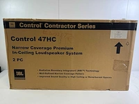 Jbl control (47hc) narrow coverage premium in-ceiling loudspeaker system (new) (2x)