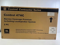 Jbl control (47hc) narrow coverage premium in-ceiling loudspeaker system (new) (2x) - afbeelding 8 van  14