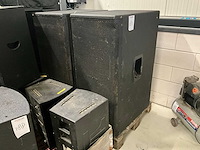 Jbl mrx528s passieve dubbele 18-inch subwoofer (2x) - afbeelding 1 van  4