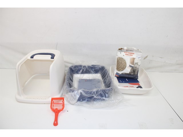 Jc pets premium kattenbak systeem zelfreinigend - afbeelding 1 van  1