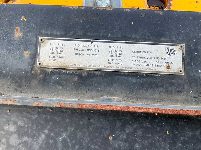 Jcb - 2004 - 25d - vorkheftruck - afbeelding 18 van  34