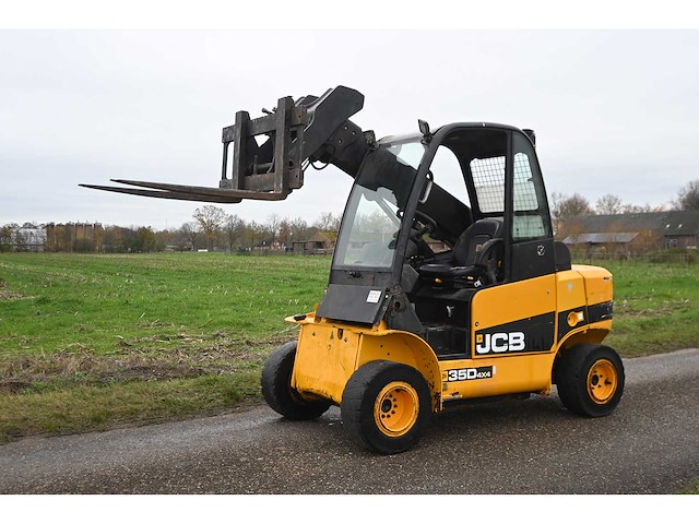 Jcb - 2010 - teletruk 350 4x4 - verreiker - afbeelding 4 van  21