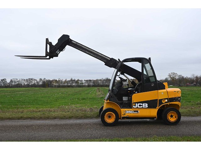 Jcb - 2010 - teletruk 350 4x4 - verreiker - afbeelding 5 van  21