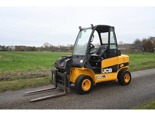 Jcb - 2010 - teletruk 350 4x4 - verreiker - afbeelding 1 van  21