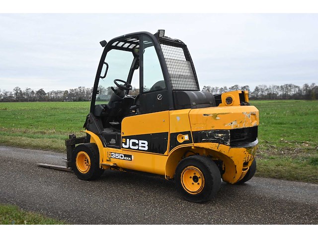 Jcb - 2010 - teletruk 350 4x4 - verreiker - afbeelding 16 van  21