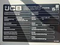 Jcb - 2023 - 417 s5 ht - shovel - afbeelding 5 van  24