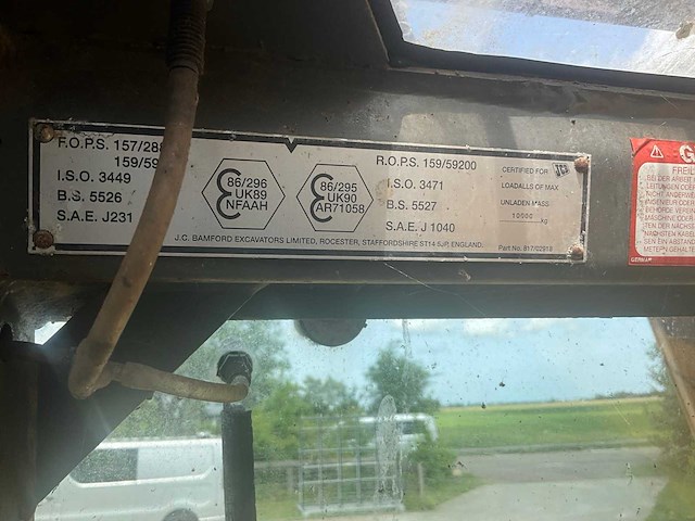 Jcb - 530-95 - verreiker / telescooplader met jib, lepels en schepbak - afbeelding 20 van  34