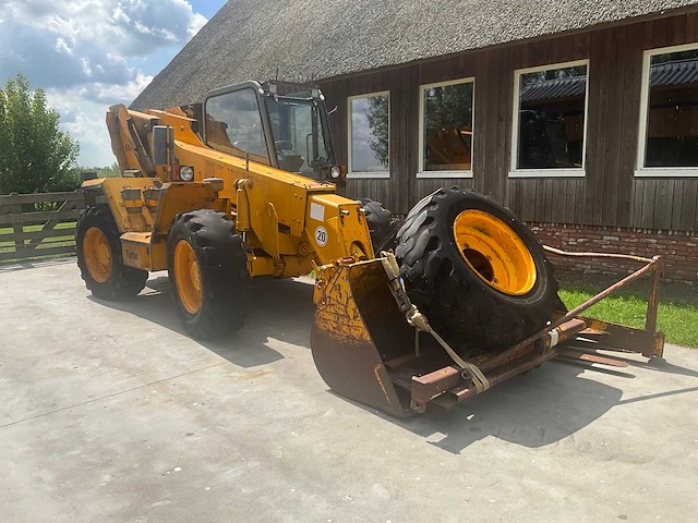 Jcb - 530-95 - verreiker / telescooplader met jib, lepels en schepbak - afbeelding 2 van  34