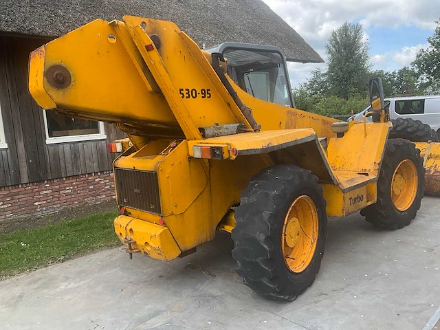 Jcb - 530-95 - verreiker / telescooplader met jib, lepels en schepbak - afbeelding 6 van  34