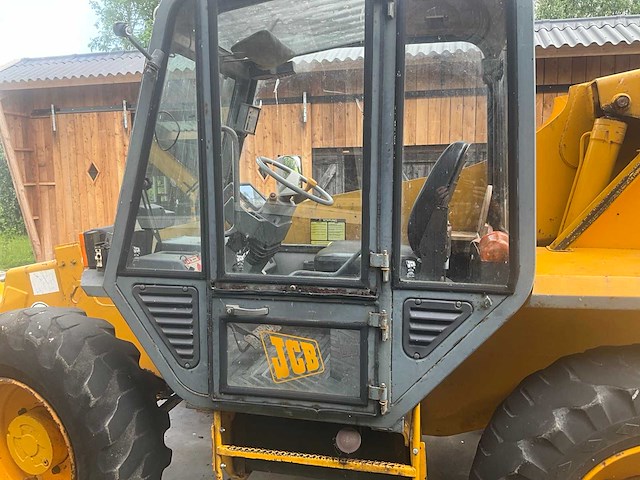 Jcb - 530-95 - verreiker / telescooplader met jib, lepels en schepbak - afbeelding 8 van  34