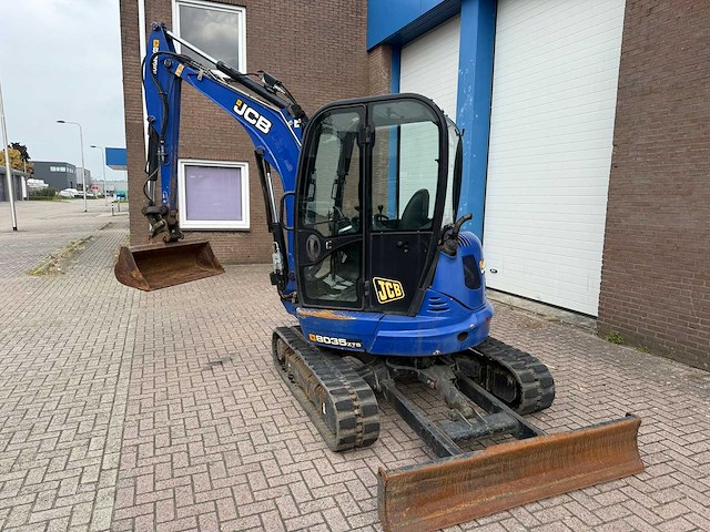Jcb - 8035 zts 3,5 ton rupskraan - rupsgraafmachine - 2018 - afbeelding 19 van  21