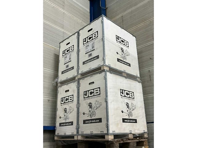 Jcb - ch75100p - 4stuks houthakselaar - versnippercapaciteit 100 mm - 2026 - afbeelding 1 van  16