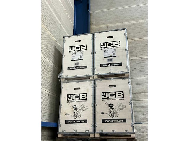Jcb - ch75100p - 4stuks houthakselaar - versnippercapaciteit 100 mm - 2026 - afbeelding 1 van  4