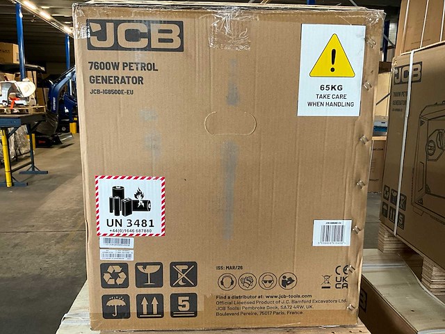 Jcb - ig8500e-eu - inverter generator - 7600w - 9,5 kva -2026 - afbeelding 9 van  21