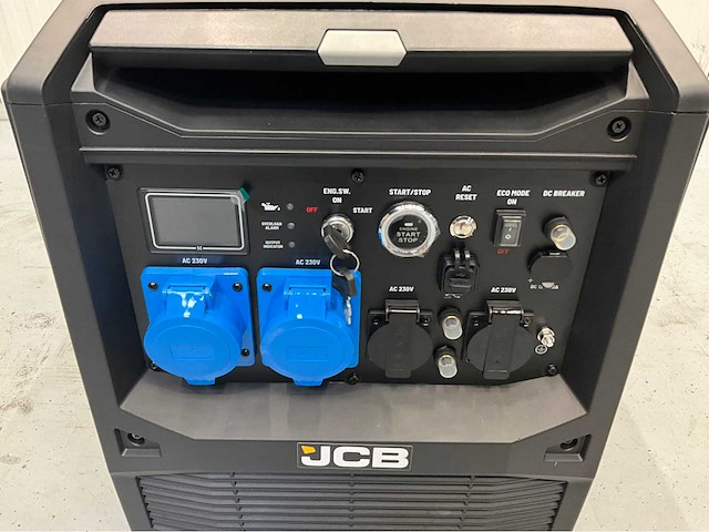 Jcb - ig8500e-eu - inverter generator - 7600w - 9,5 kva -2026 - afbeelding 2 van  2