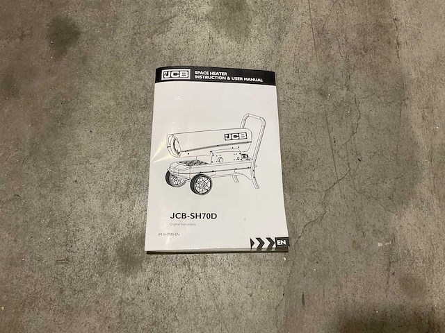 Jcb - sh70d - diesel heater 20 kw - afbeelding 8 van  12