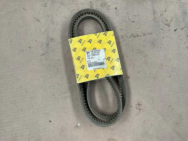 Jcb 02/200426 fan driving belt (2x) - afbeelding 1 van  4