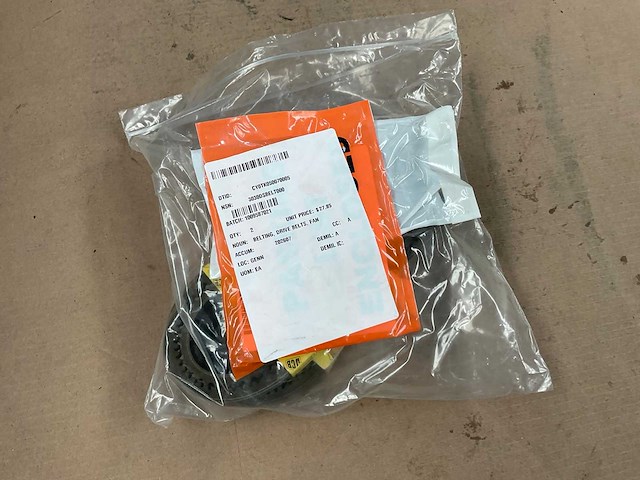Jcb 02/200426 fan driving belt (2x) - afbeelding 3 van  4