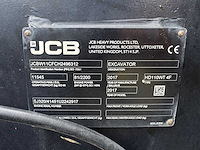 Jcb 2017 hydradig banden graafmachine - afbeelding 9 van  22