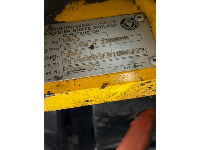 Jcb 8010cts minigraafmachine - afbeelding 4 van  12