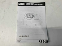 Jcb bdac-200h-e - 200l hogedrukcompressor - 10b bar - 2850rpm - 3000w - afbeelding 9 van  21