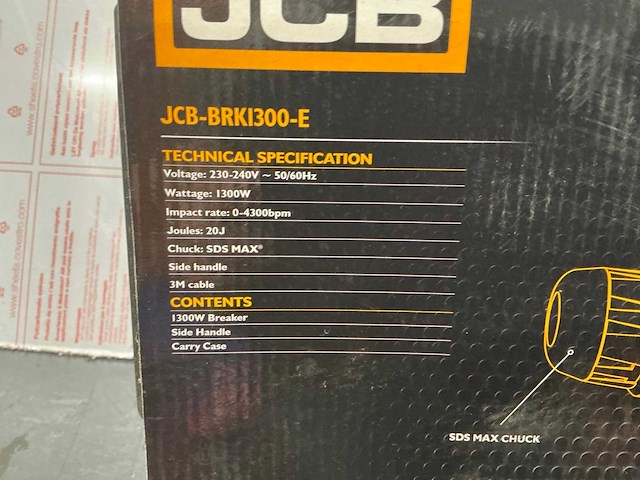 Jcb brk1300-1 breekhamer - afbeelding 8 van  8