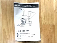 Jcb ch150120pe houthakselaar - versnippercapaciteit 120 mm - 15pk - 2026 - afbeelding 11 van  48
