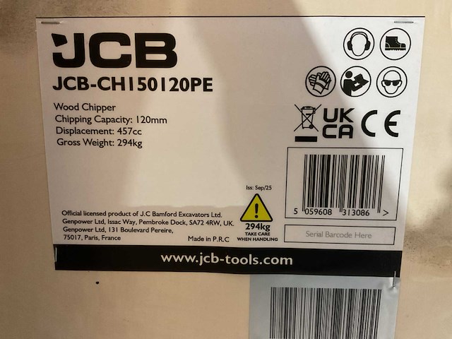 Jcb ch150120pe houthakselaar - afbeelding 23 van  29