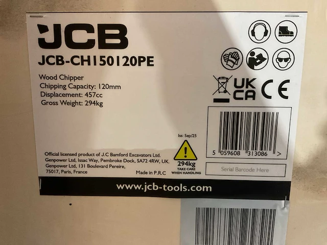 Jcb ch150120pe houthakselaar - afbeelding 23 van  29