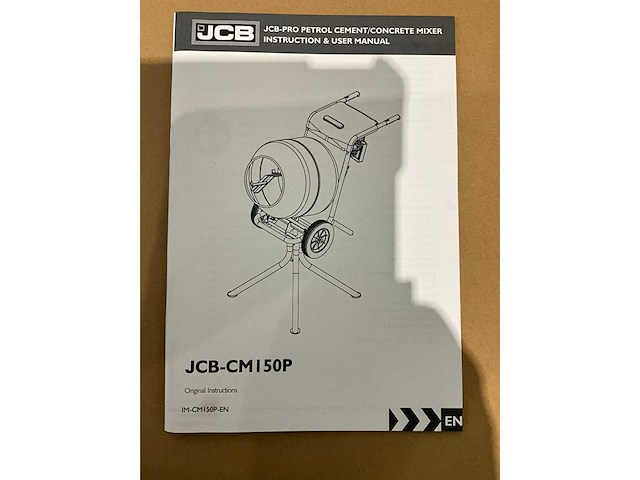 Jcb cm150p betonmixer - afbeelding 13 van  22