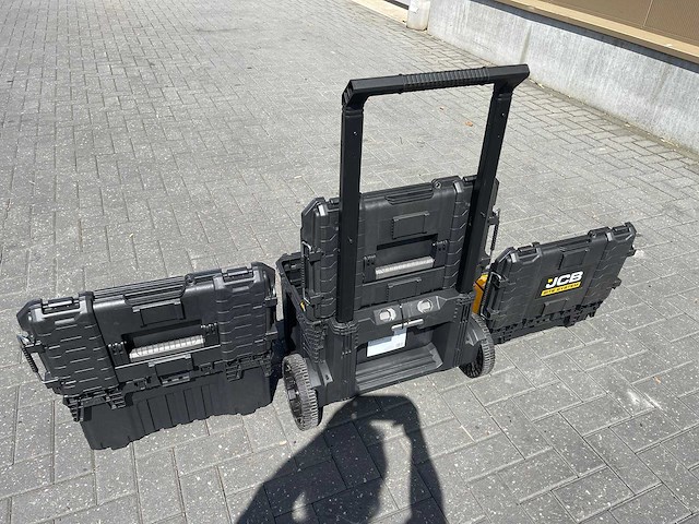 Jcb complete gereedschapskit incl. jcb site kit en accessoires - jcb-18v-sitekit-1 - afbeelding 1 van  17