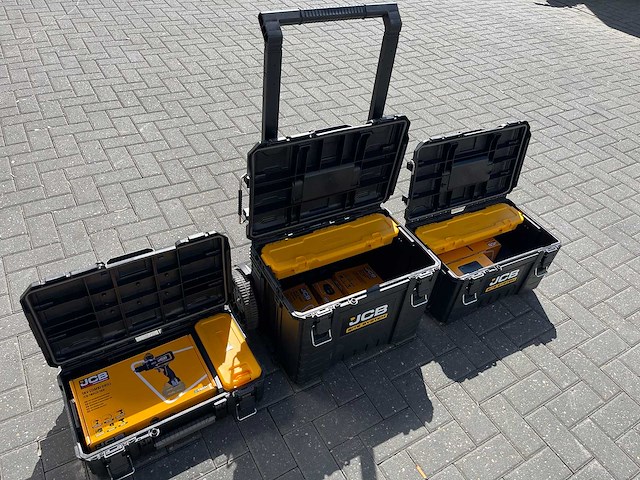 Jcb complete gereedschapskit incl. jcb site kit en accessoires - jcb-18v-sitekit-1 - afbeelding 11 van  17
